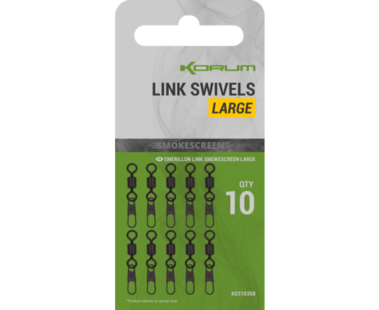 Korum Smokescreen Link Swivels