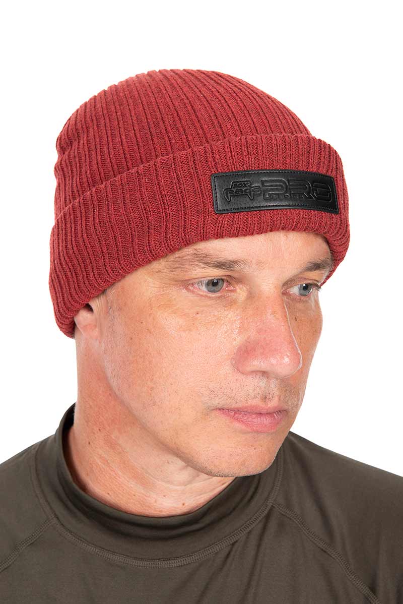 Fox Rage Pro Series Trawler Beanie - Chilli Red