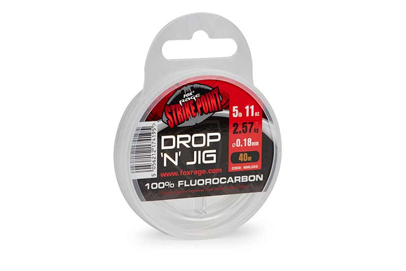 Fox Rage Strike Point Drop N Jig Fluorocarbon Line