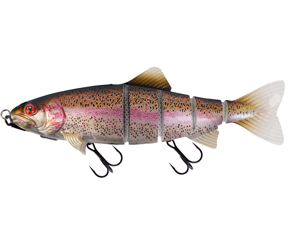 Fox Rage Replicant Jointed Trout Shallow 23cm 158gr UV Rainbow Trout