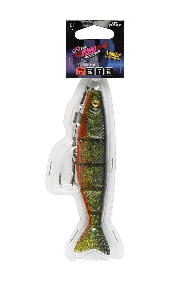 Fox Rage UV Pro Shad Jointed Pike 14cm/31g