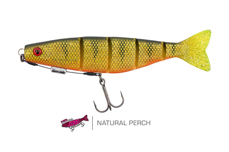 Fox Rage Ultra UV Pro Shad Jointed Natural Perch 14cm 31g
