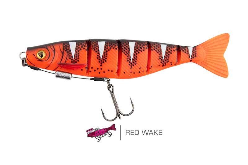 Fox Rage Ultra UV Pro Jointed Shad Red Wake 14cm 31g