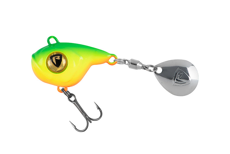 Fox Rage Big Eye Spin Tail 14g Fire Tiger