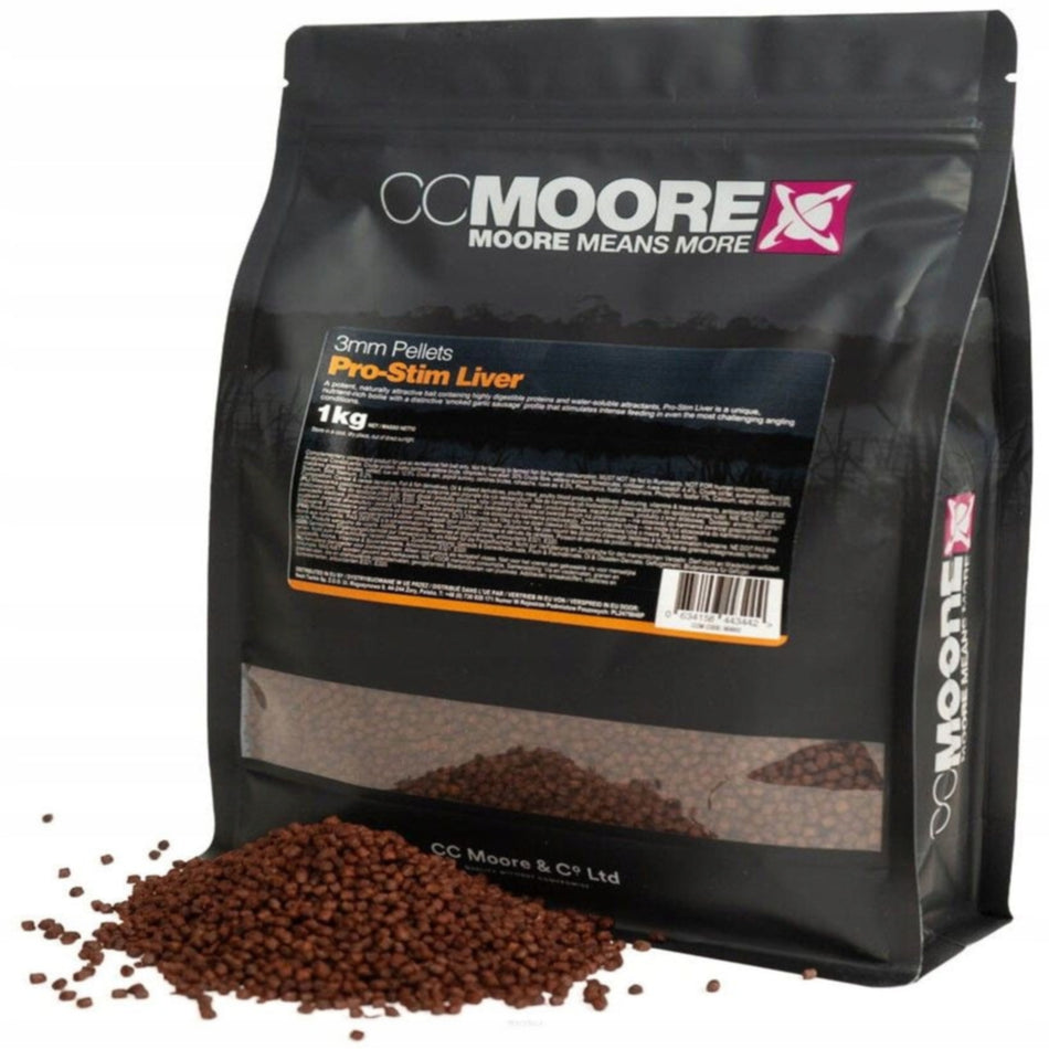 CC Moore Pro Stim Liver 3mm Pellets 1kg