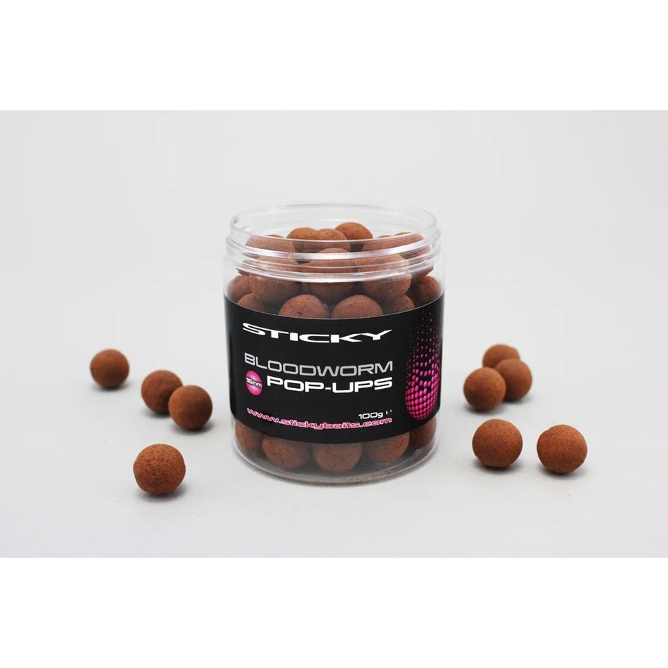 Sticky Baits Bloodworm Pop Ups 16mm 100g