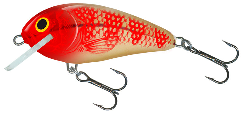 Salmo Butcher Floating - Golden Red Head 5cm