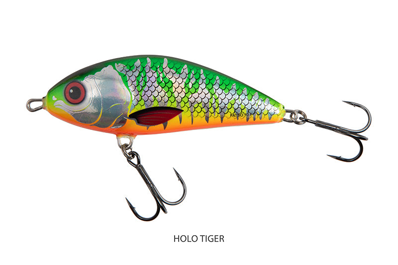 Salmo Sinking Fatso 8cm Holo Tiger