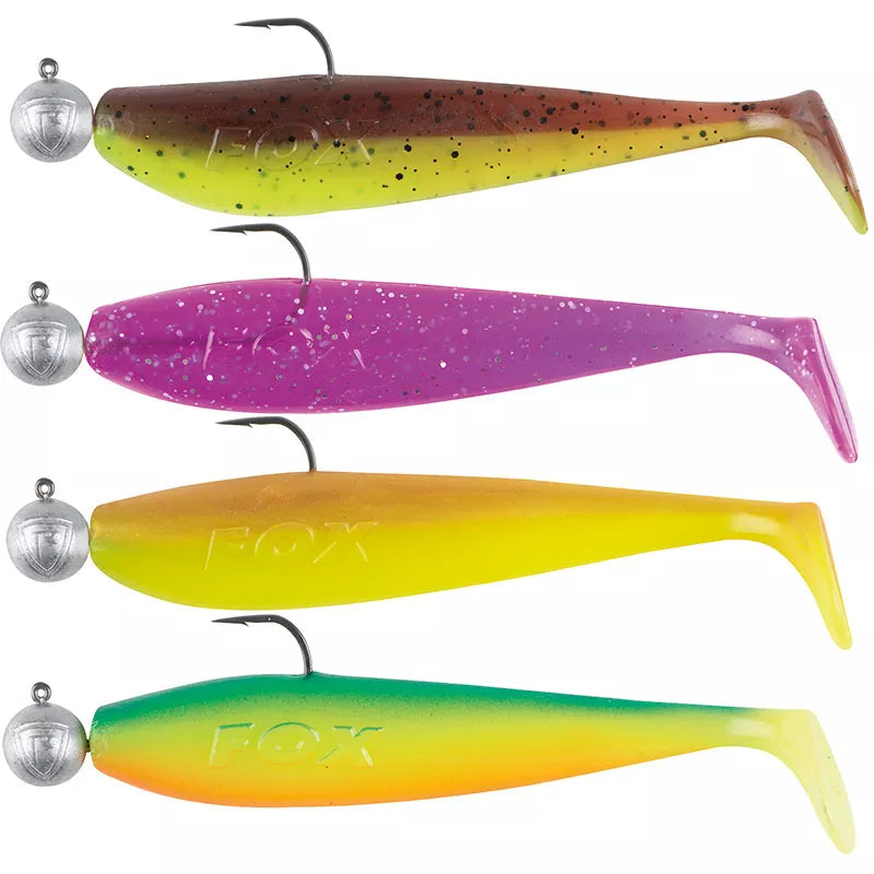 Fox Rage Zander Pro Shad Loaded UV Mixed Colour Packs 7.5cm/5g