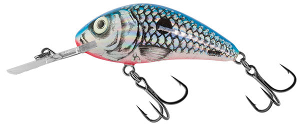 Salmo Rattlin Hornet Floating Silver Holographic Shad 6.5cm