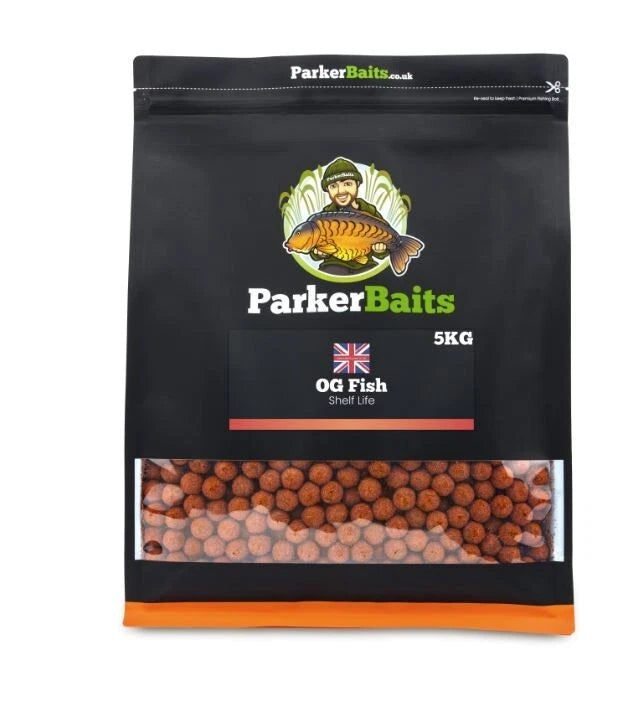 Parker Baits OG Fish 14mm 5kg Shelf Life