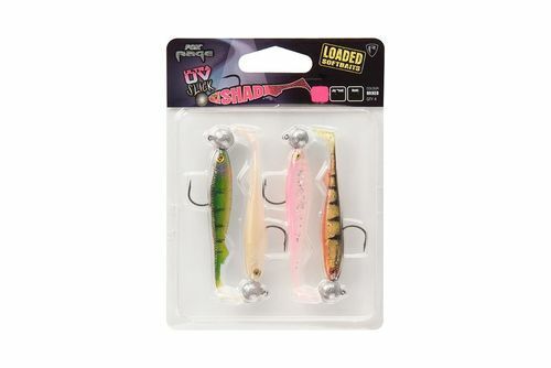 Fox Rage Slick Shad Loaded Mixed Colour Pack 9cm 7g