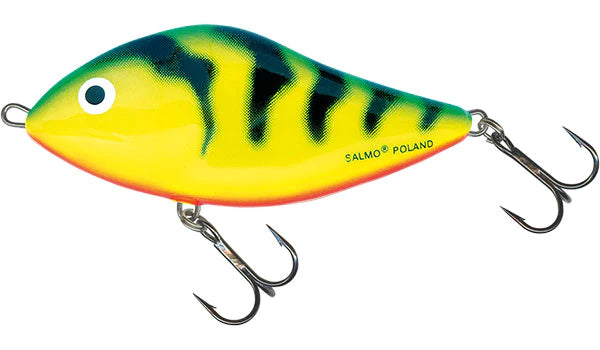 Salmo Floating Slider - Green Tiger 10cm 36g