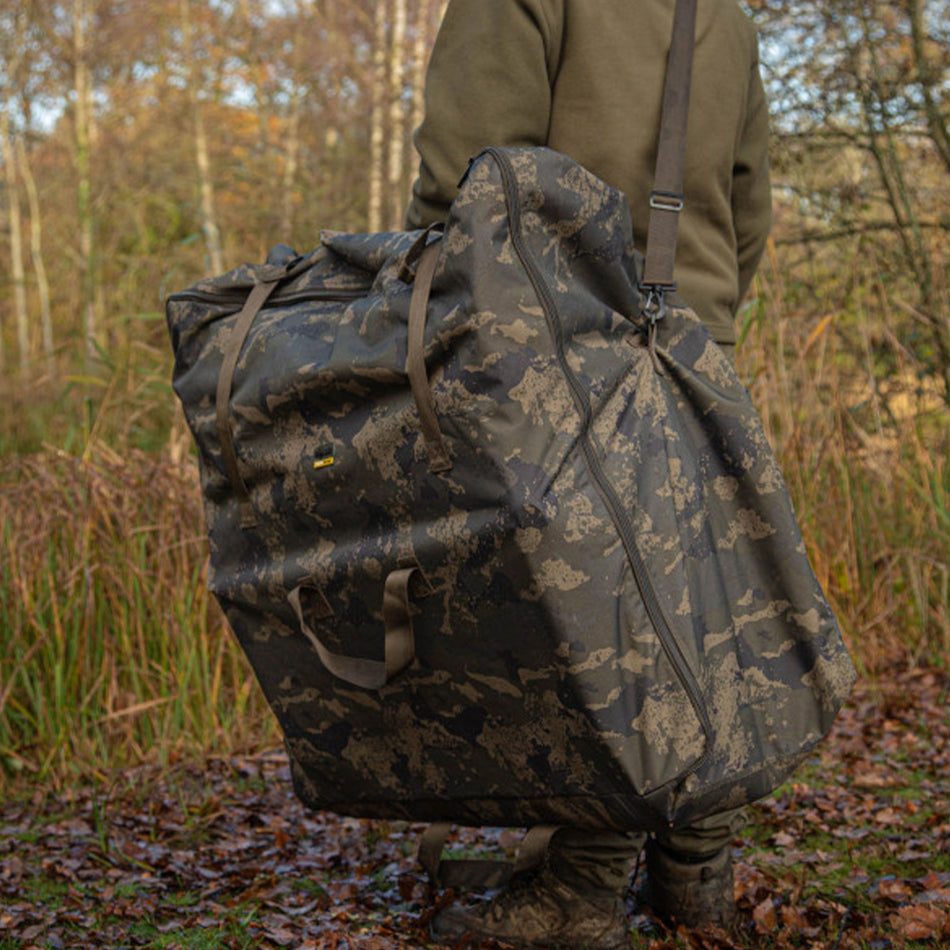 Solar Tackle UnderCover Camo Bedchair Bag