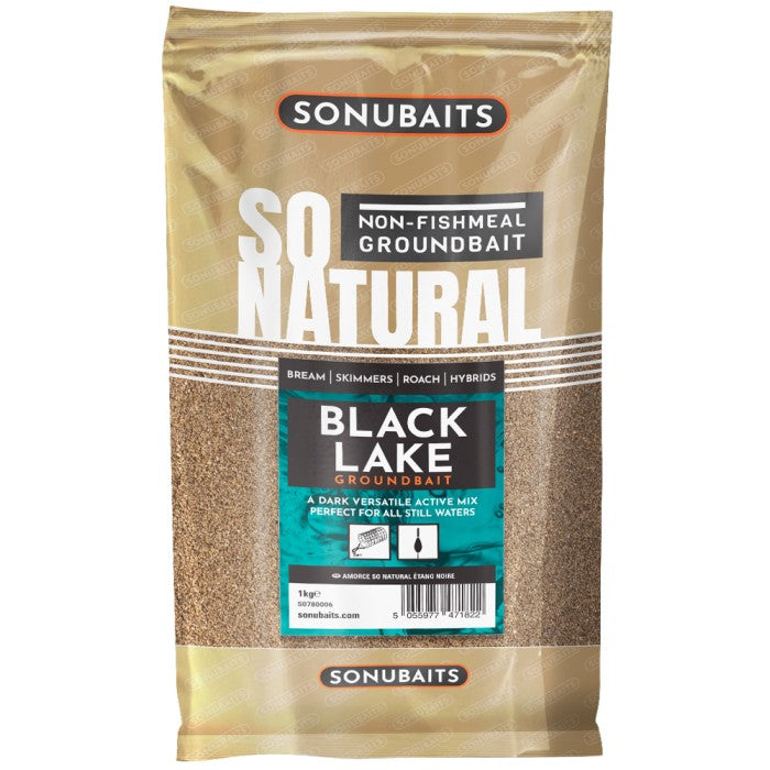 Sonubaits So Natural Black Lake Groundbait 1kg
