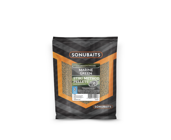 Sonubaits Stiki Method Pellets 2mm - Marine Green