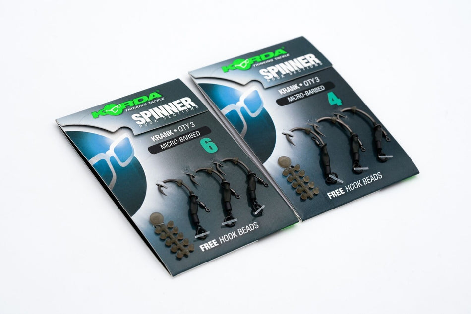 Korda Kurv Spinner Hook Sections