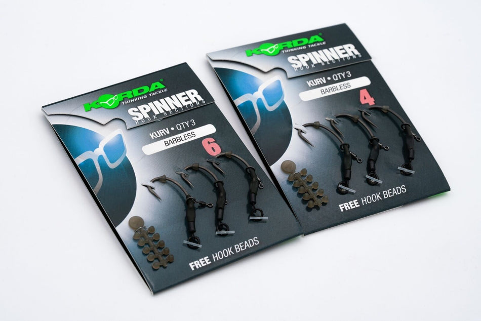 Korda Kurv Spinner Hook Sections