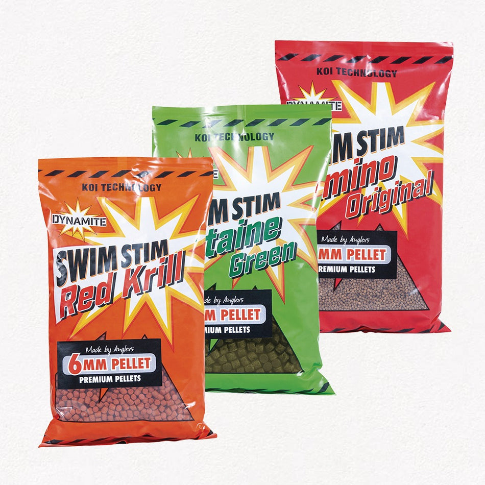 Dynamite Baits Swim Stim Red Krill Pellets 900g