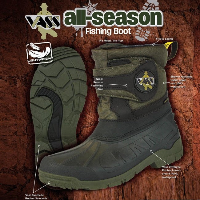 Vass All Season Boot - Green/Black