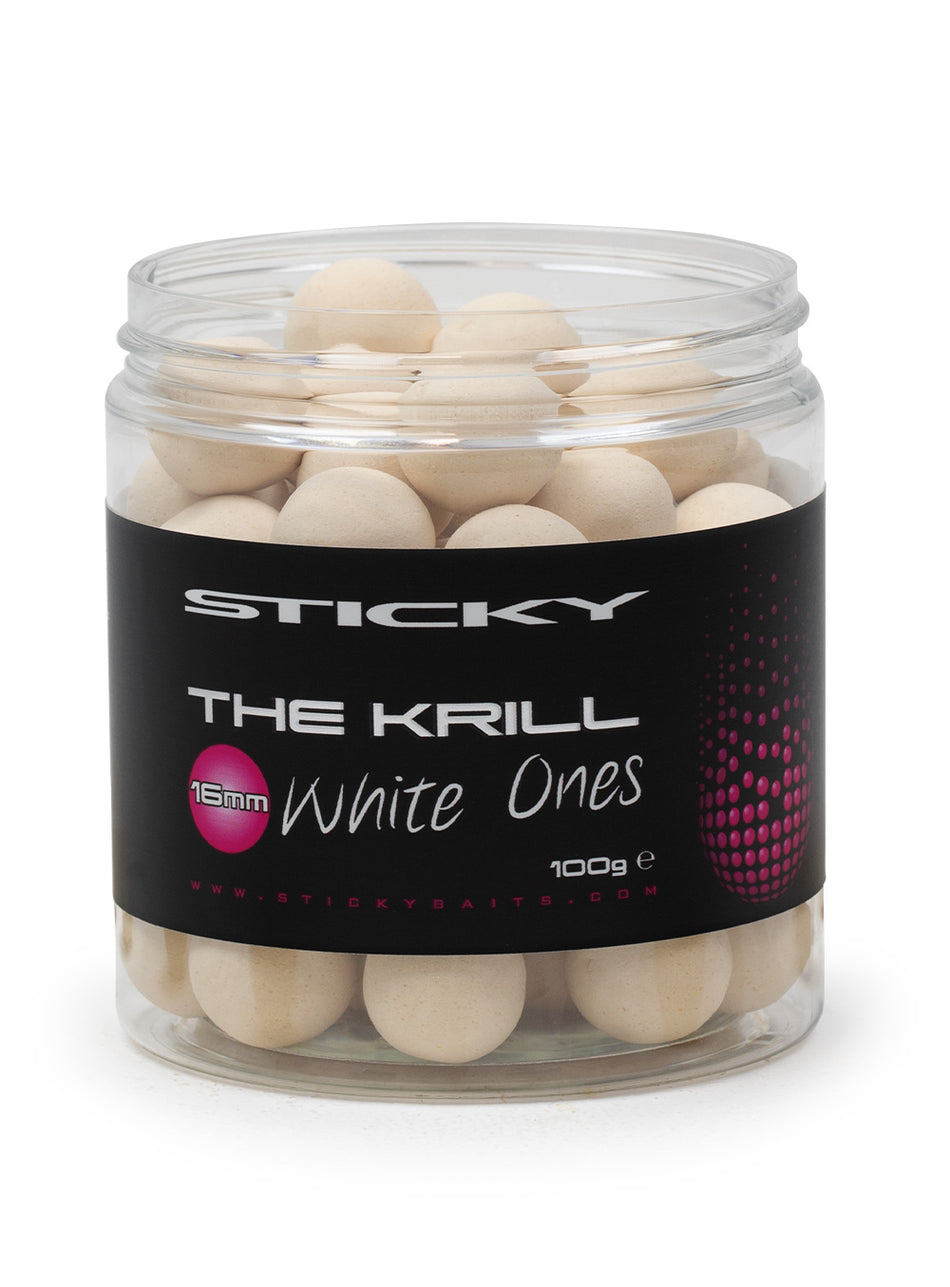 Sticky Baits The Krill White Ones Pop Ups