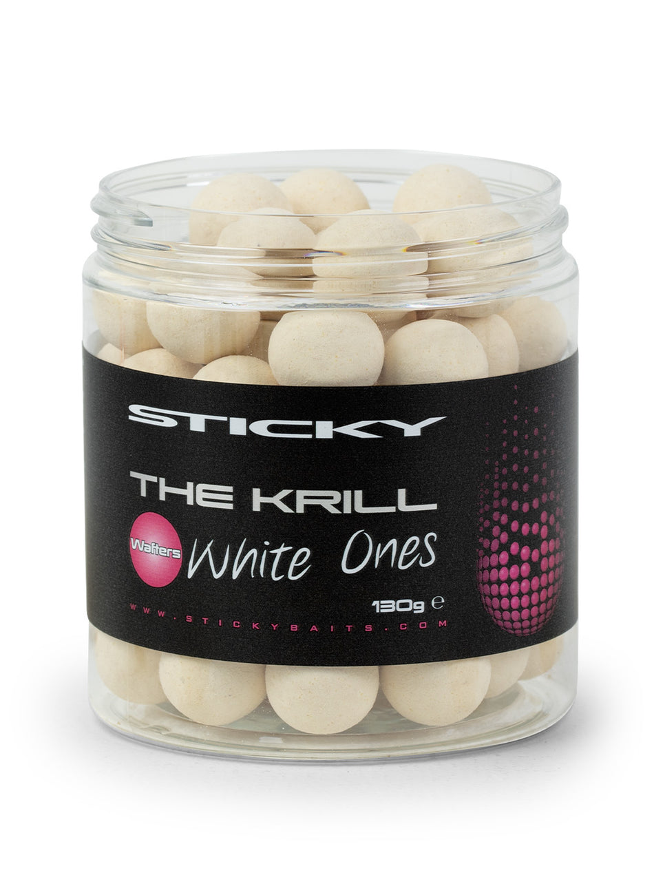 Sticky Baits The Krill White Ones Wafters