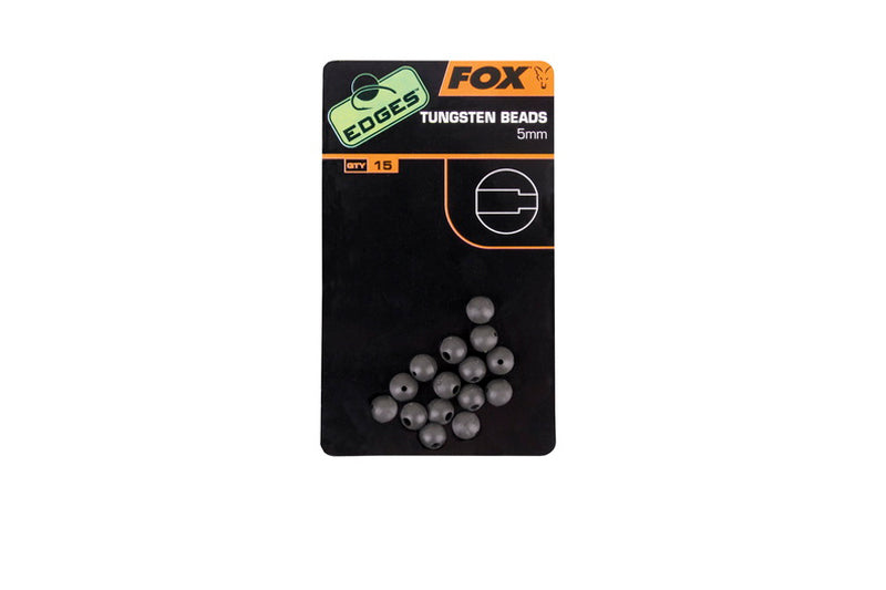 Fox Edges 5mm Tungsten Beads