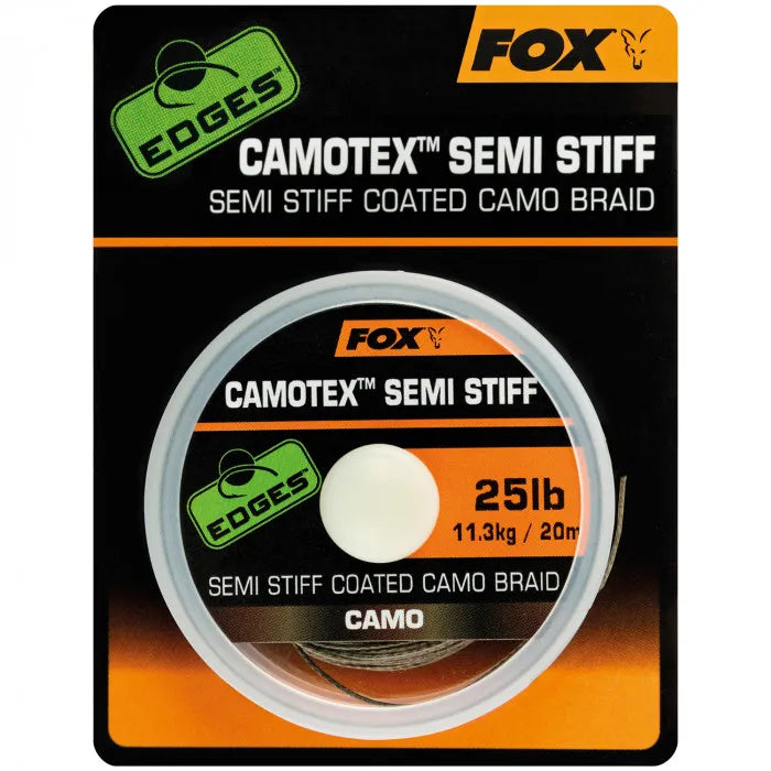 Fox Edges Camotex Semi Stiff 20m