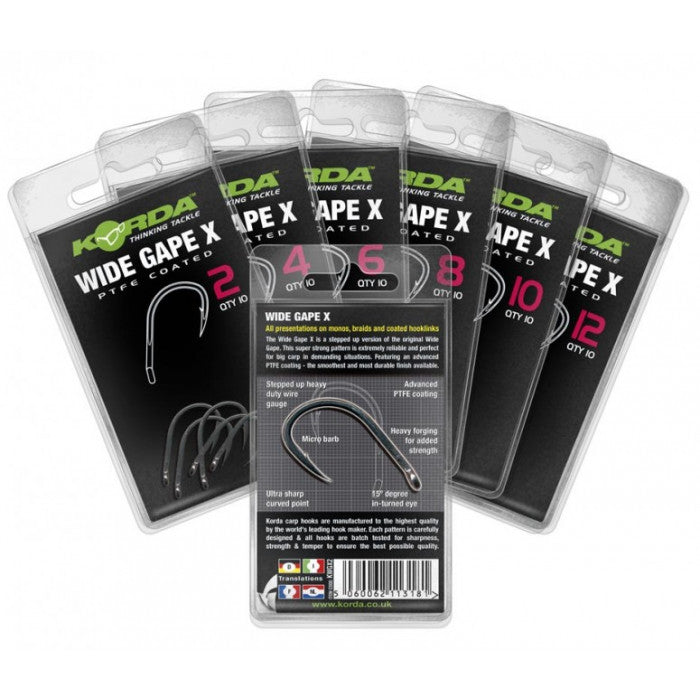 Korda Wide Gape X Hooks