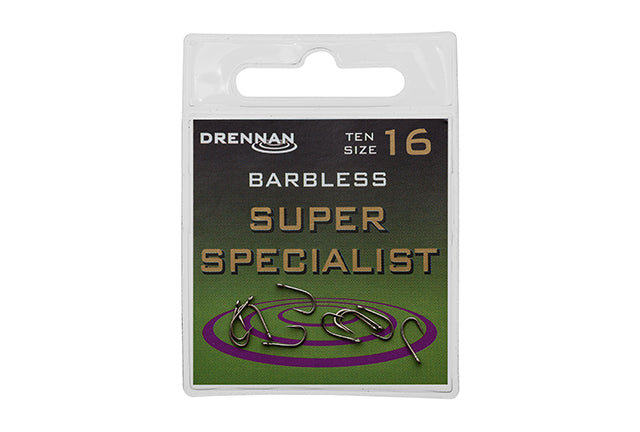 Drennan Barbless Super Specialist Hooks