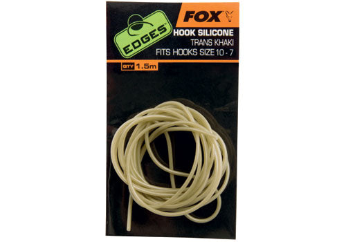 Fox Edges Trans Khaki Hook Silicone
