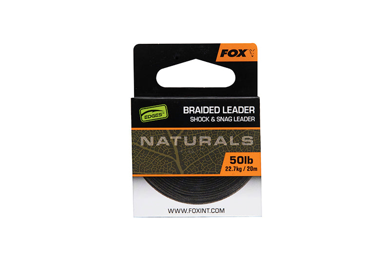 Fox Naturals Braided Leader 20m