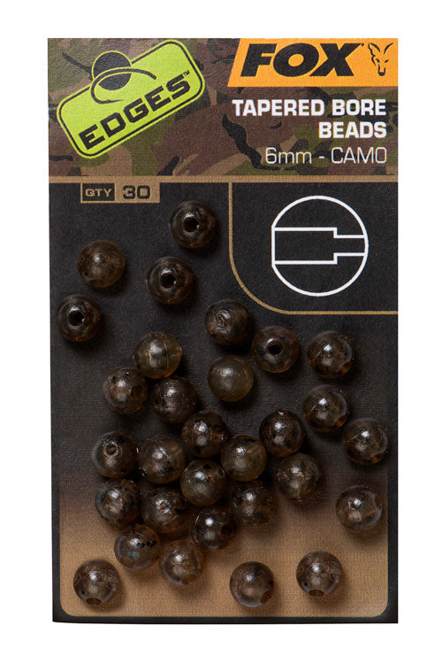 Fox Camo Tapered Bore Beads