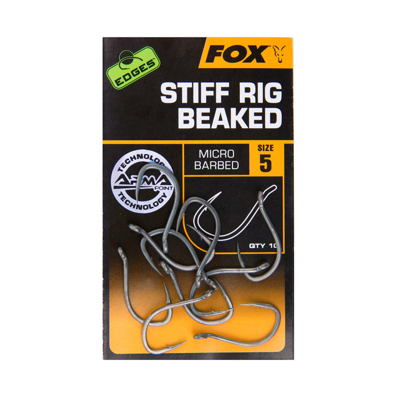 Fox Edges Armapoint Stiff Rig Beaked Hooks