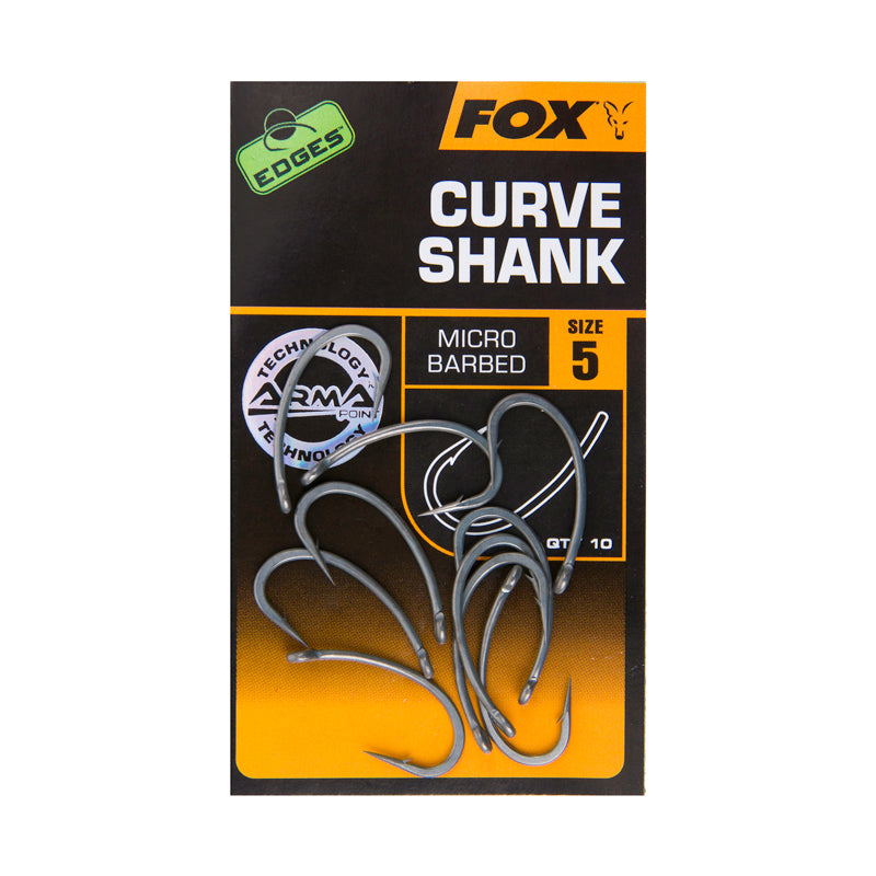 Fox Edges Armapoint Curve Micro Barbed Shank Hooks