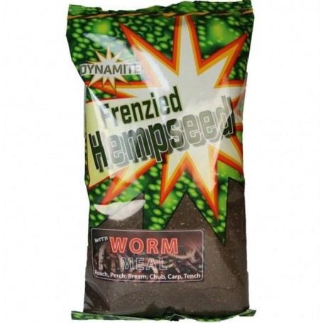 Dynamite Baits Frenzied Hemp Worm Meal 900g