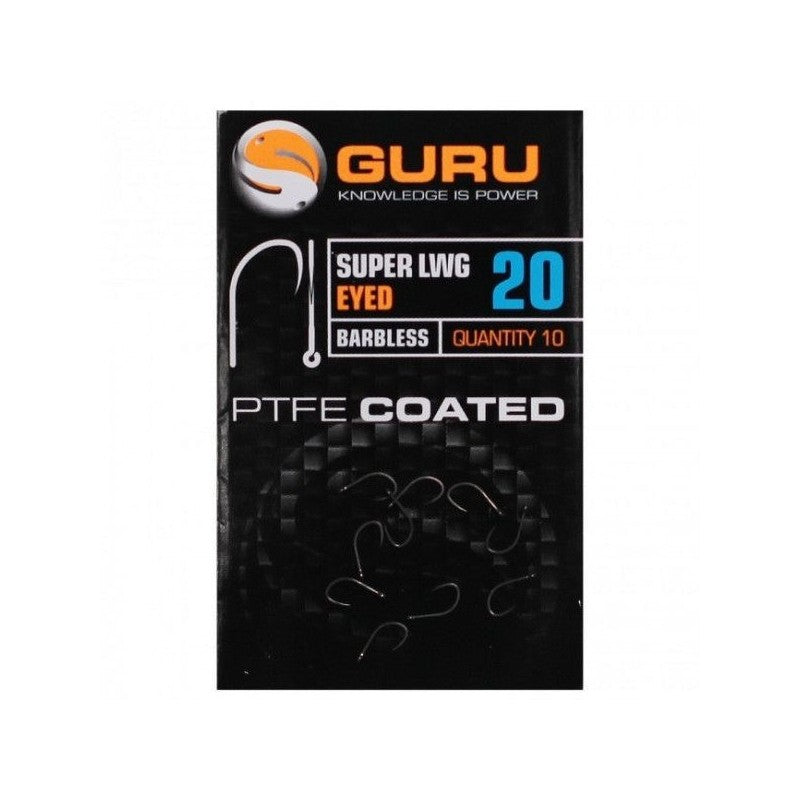 Guru Super LWG Barbless Eyed Hooks