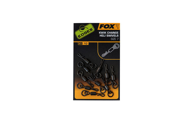 Fox Kwik Change Heli Swivels (Size 7)