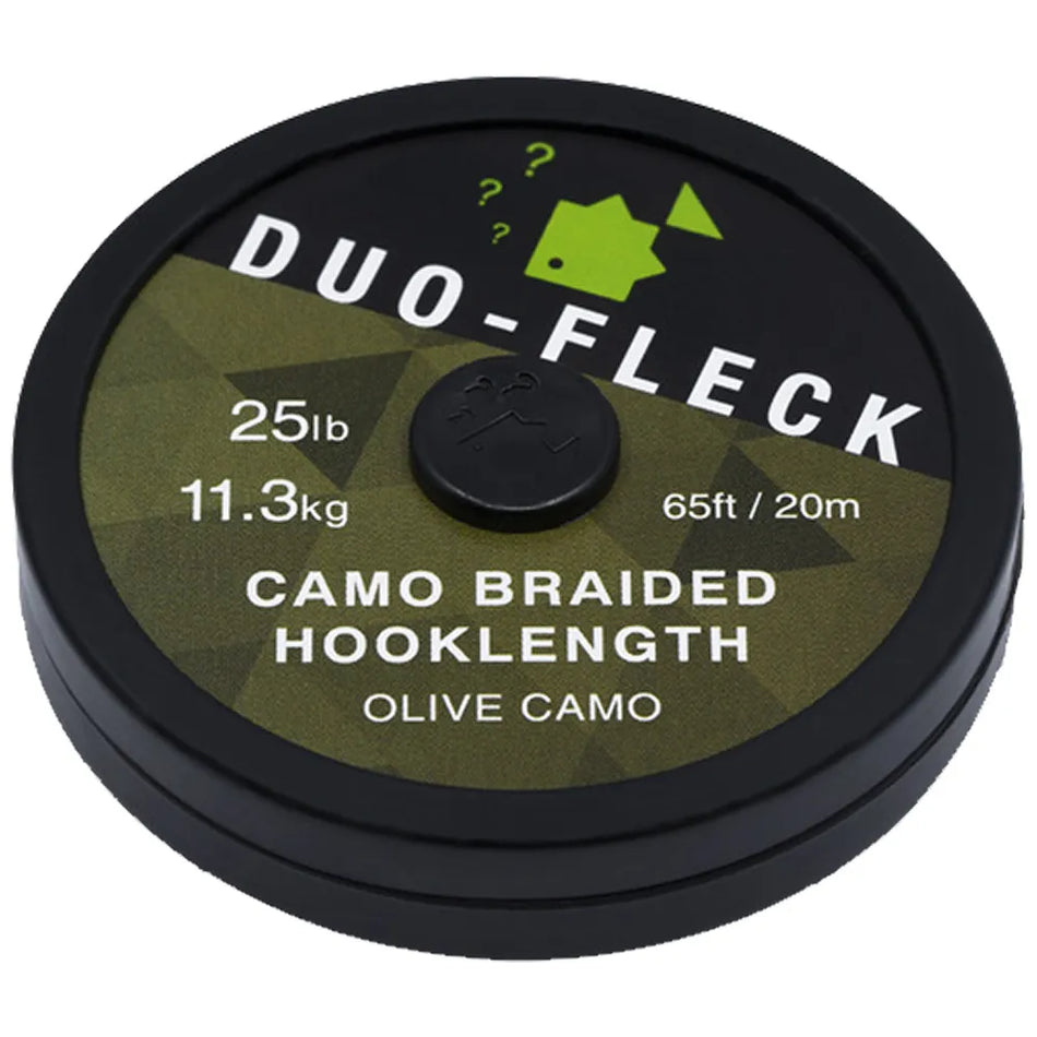 Thinking Anglers Duo-Fleck Camo Braided Hooklength