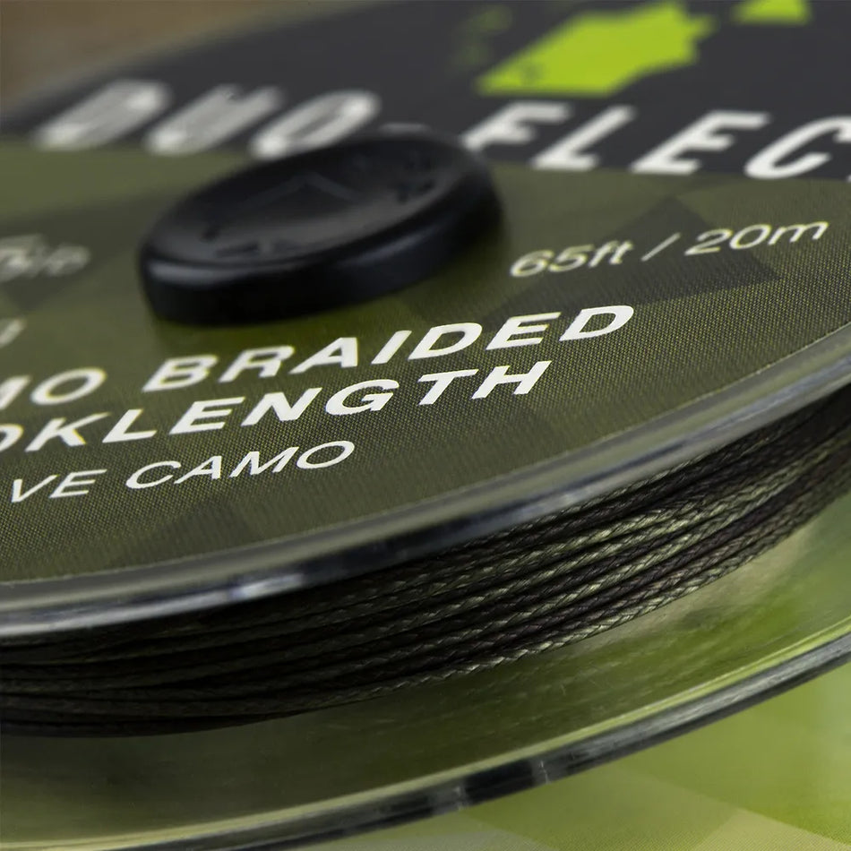 Thinking Anglers Duo-Fleck Camo Braided Hooklength